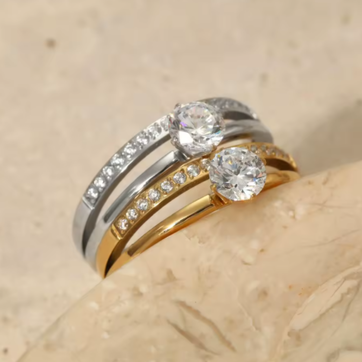 Silver Minimalist Promise Ring