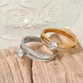 Silver Minimalist Promise Ring